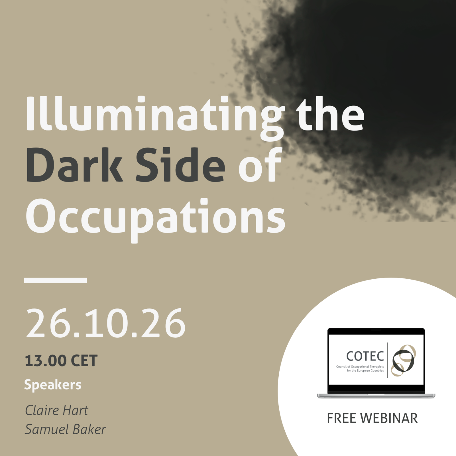 Webinář COTEC: Illuminating the Dark Side of Occupations